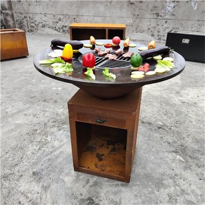 Meja Panggangan BBQ Arang Berkemah