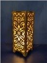 Kotak Lampu Baja Morden Corten