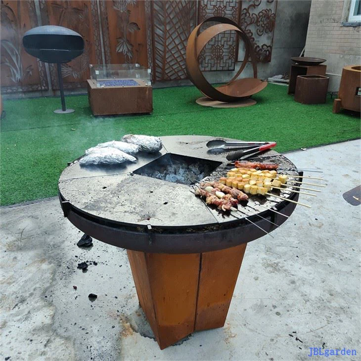 Panggangan BBQ Baja CORTEN