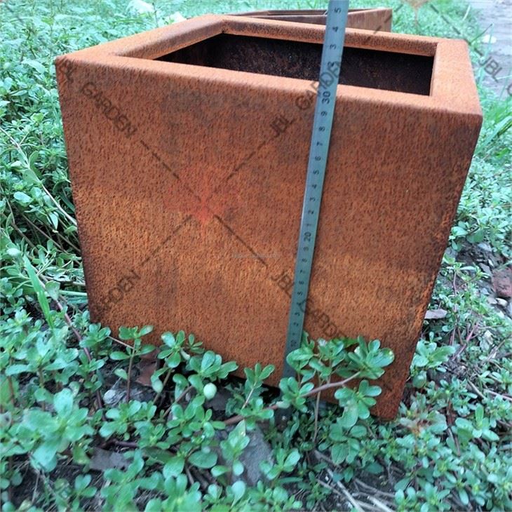 Corten Steel Box
