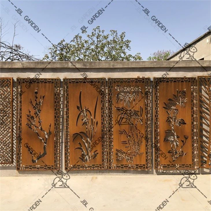 Layar Karat Baja Corten