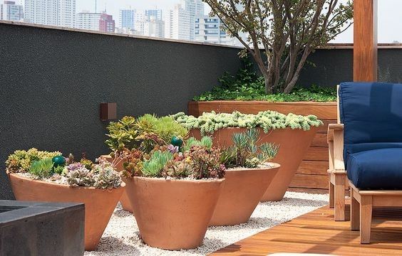 Courtyard Corten Rusty Planter