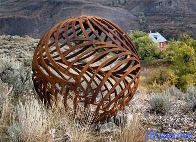 Custom Design Large Metal Ball Sculpture