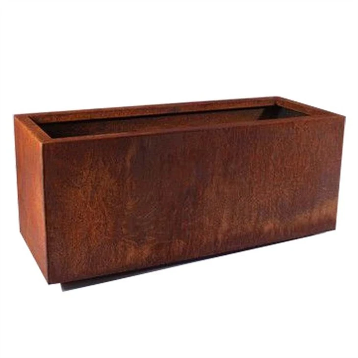 Garden Corten Steel Planter OEM