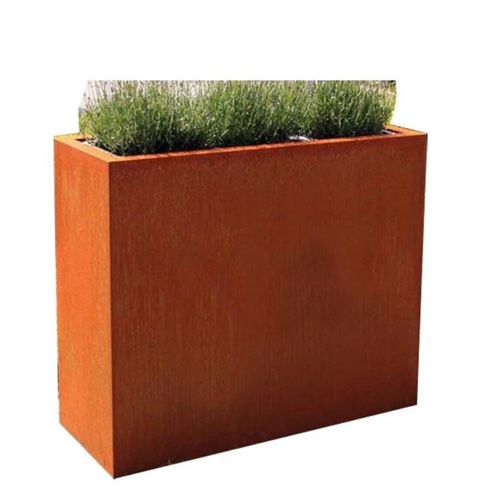 Garden Corten Steel Planter OEM
