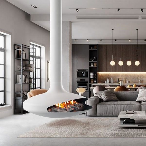 Indoor Decorative Hanging Fireplace