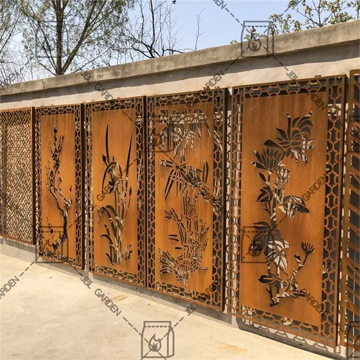 Metal Corten Screen Panels