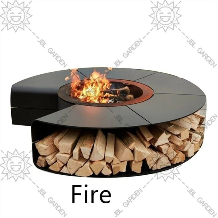 Natural Gas Fire Pit Table