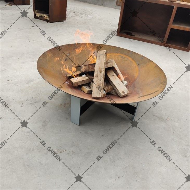 Outdoor Decorative Wood Firepit