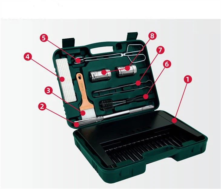 Set Panggangan Bbq Arang Lipat Portabel