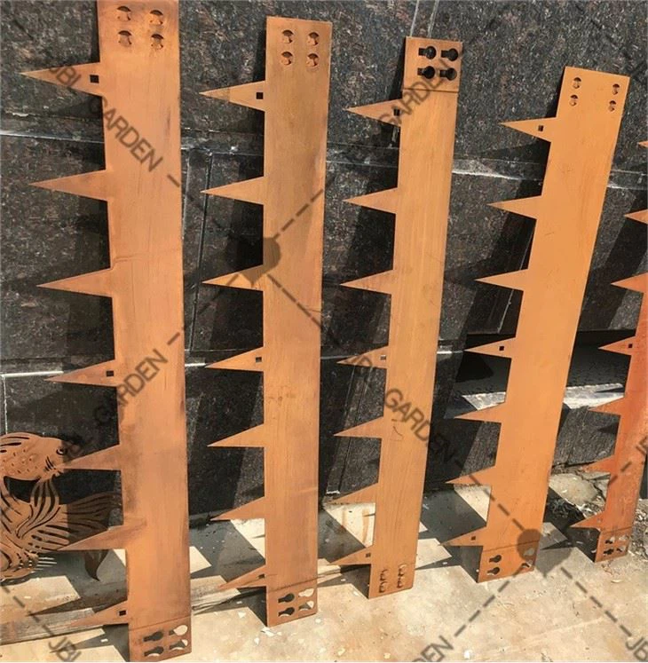 Rustic Metal Edging