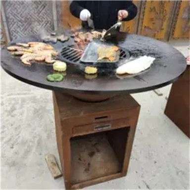 Perapian Memasak di Halaman Belakang