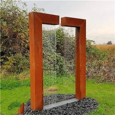 Corten Steel Metal Tahan Lama Tahan Air