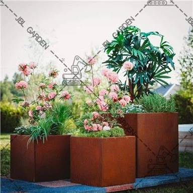 Tempat Tidur Sayuran Corten Steel