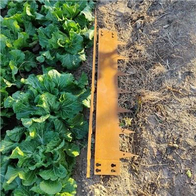 Tepi Lanskap Logam Untuk Rumput