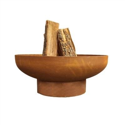 Meja Taman Dengan Lubang Api