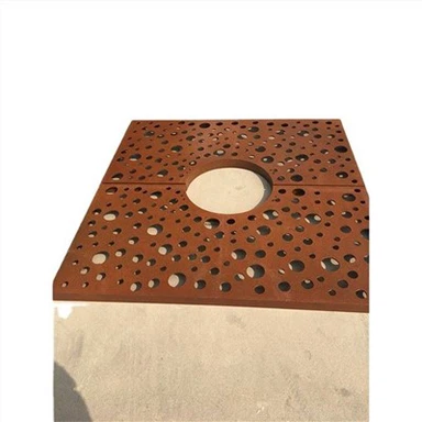 Metal Corten Steel Tree Grate Dijual