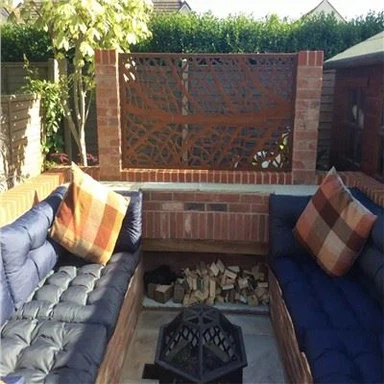 Layar Pagar Privasi Logam