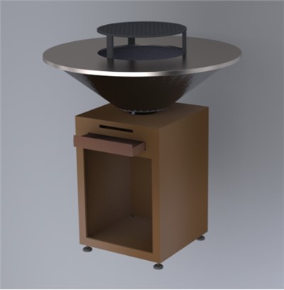 Panggangan Lubang Api Terbuka