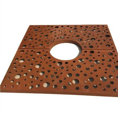 Outdoor Garden Corten Steel Tree Grate