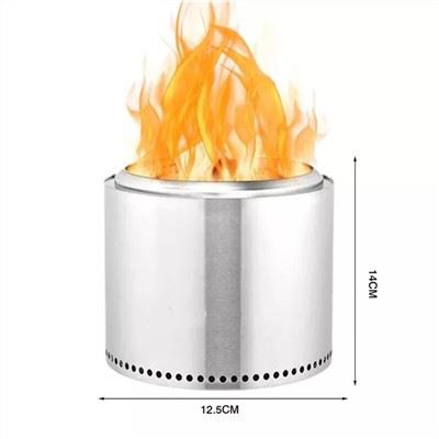 Lubang Api Stainless Steel Tanpa Asap