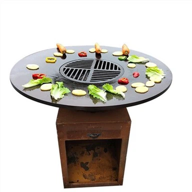 Barbekyu Berbahan Bakar Arang Kayu