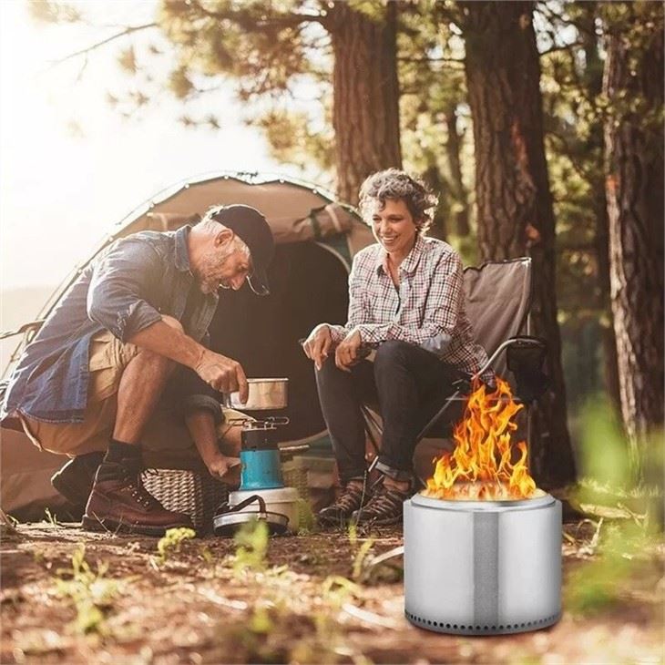 Stainless Steel Bonfire Pit