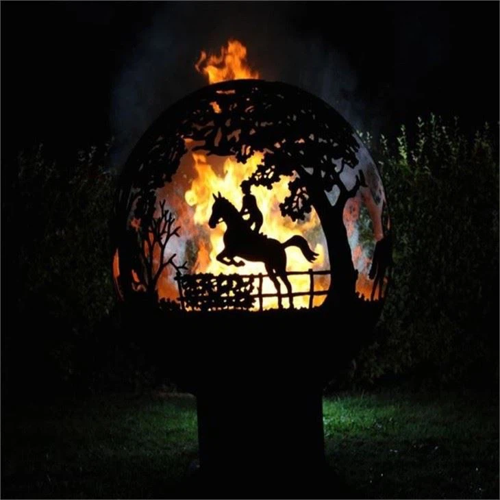 Steel Garden Fire Pit