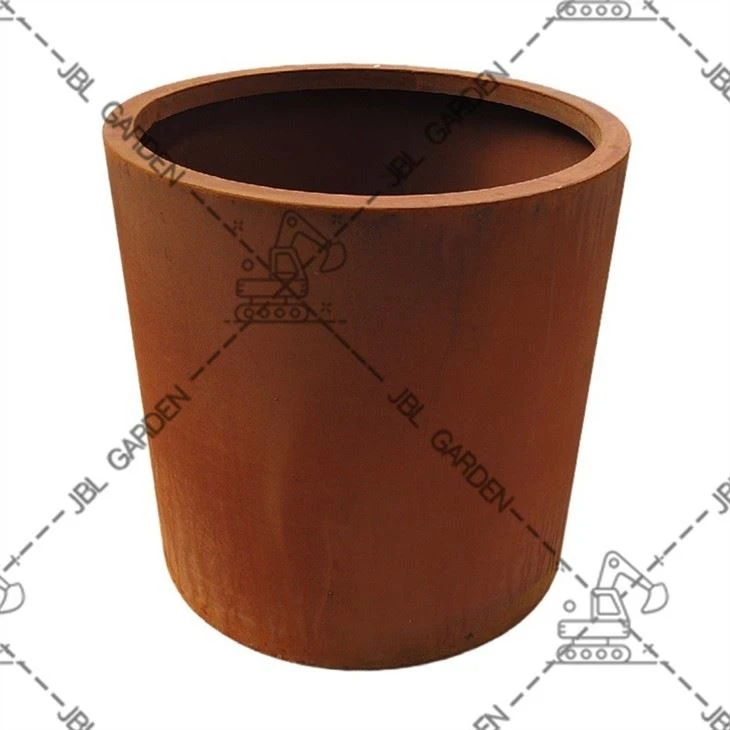 Veradek Metallic Series Corten Steel Long Box Planter