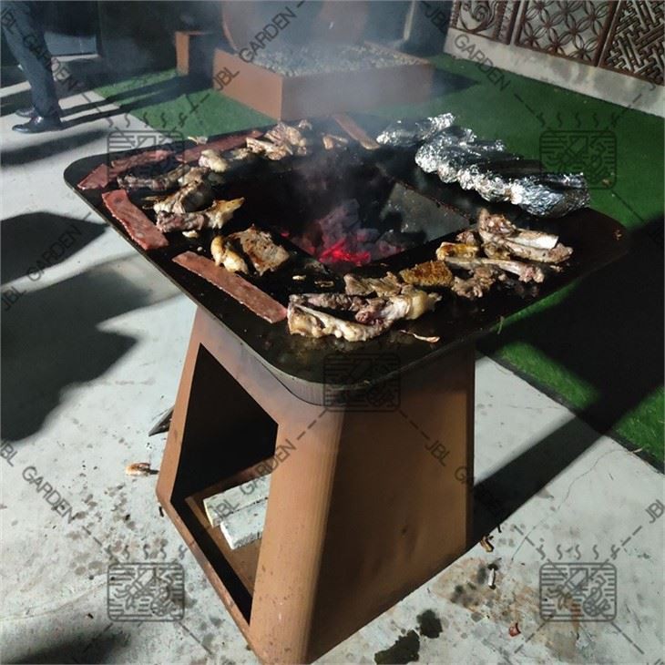Wooden Burning Barbecue