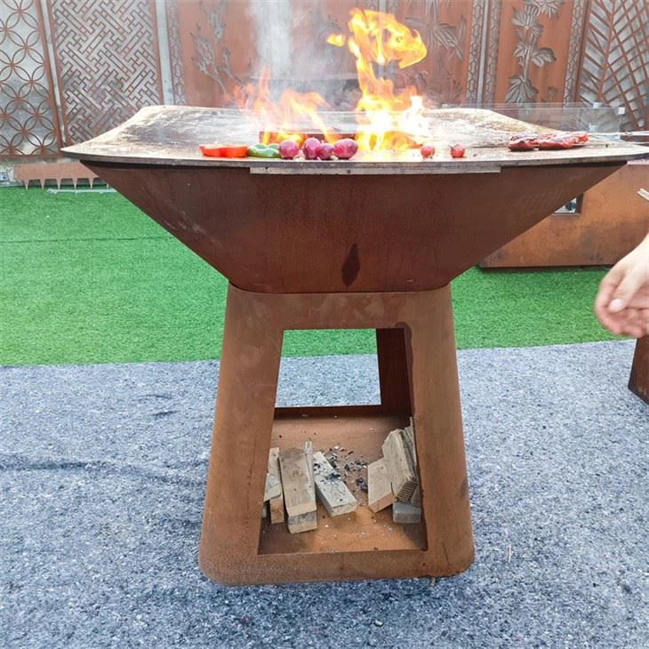 Panggangan Luar Ruangan Corten Steel