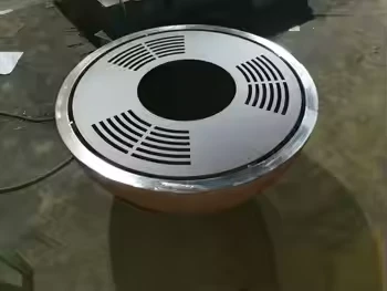 Panggangan Barbekyu Terbuat Dari Baja Corten