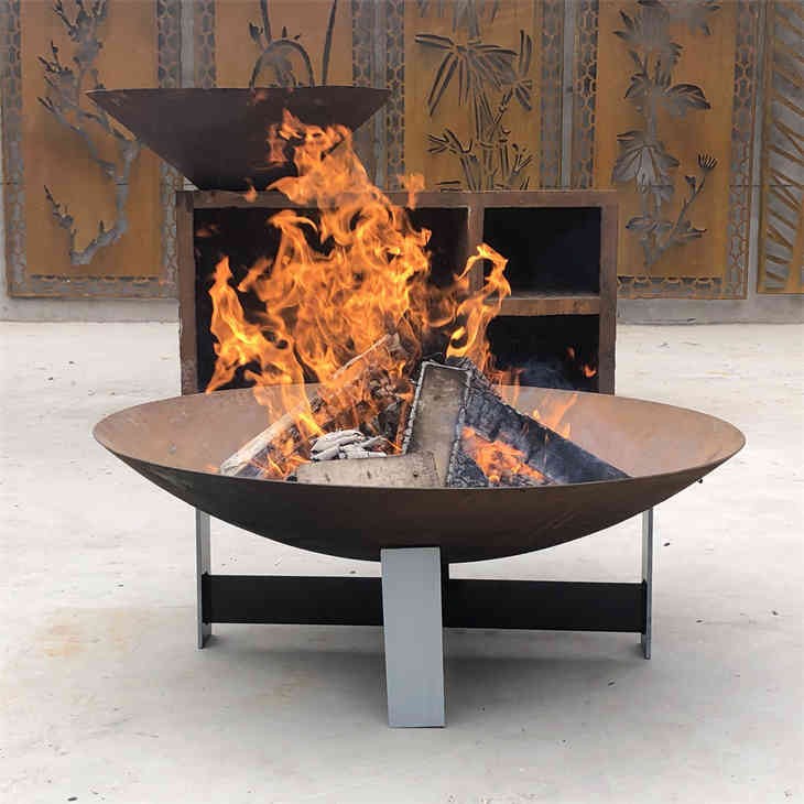 Corten Steel Fire Pit Fire Bowl price