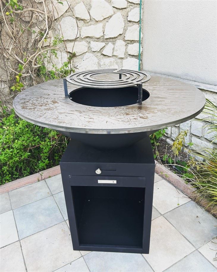 Corten Steel Modern BBQ factory