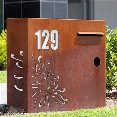 Kotak Surat Corten Steel: Solusi Surat Tahan Lama & Bergaya