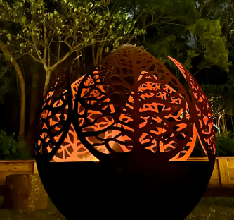 Laser Cutting Fireball Sphere best