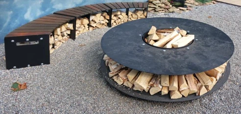 Metal For Fire Pit Table