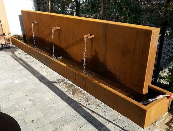 Metal Steel Water Pool Feature suppliers