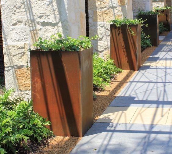 Metallic Series Planters