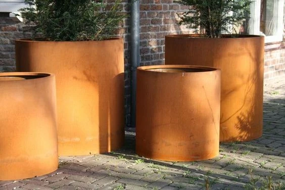 Metallic Series Planters