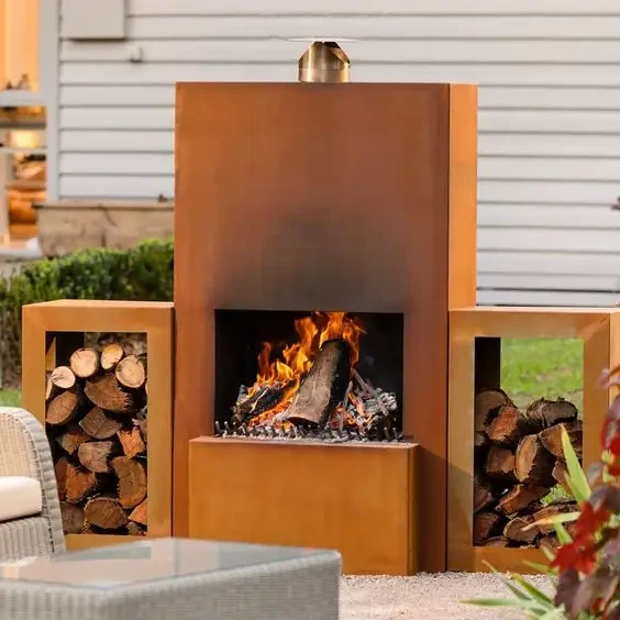 Outdoor Wood Burning Stove