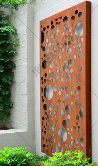 Panel Baja Logam Untuk Taman