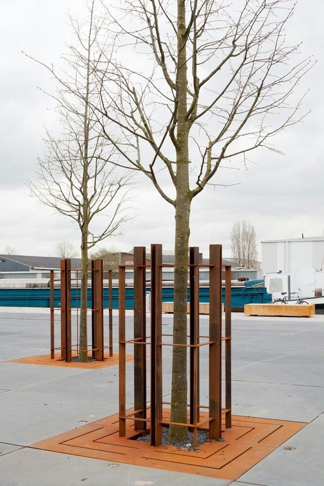 Steel Tree Gating For Garden best